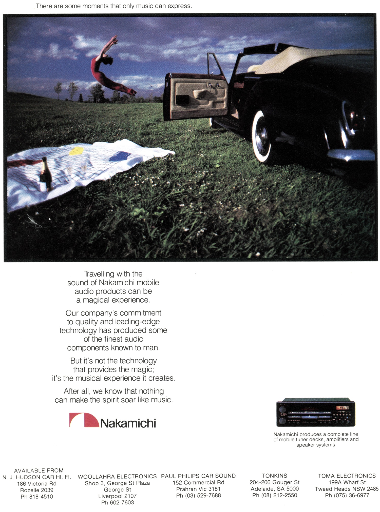 1988 Nakamichi Car Audio